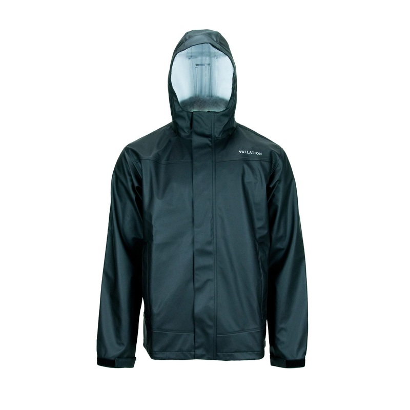 Vallation Outerwear Ocean Rein Jacket Black