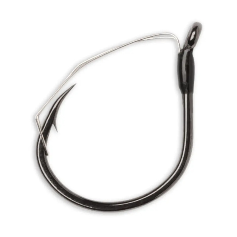 VMC Wacky Weedless Hooks Black (5 Pk)