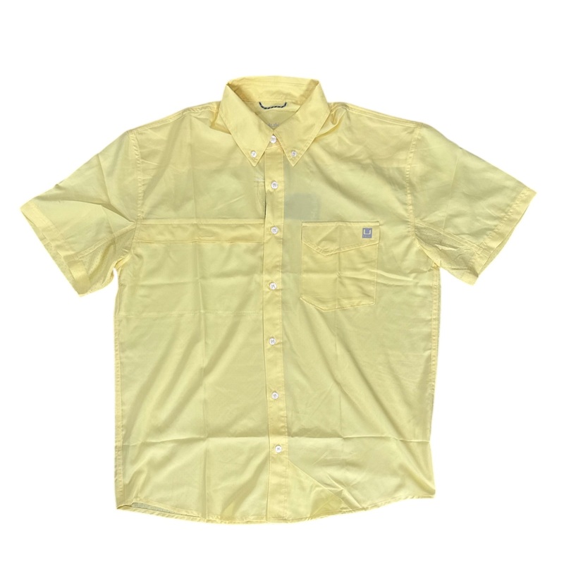 HUK Tidepoint SS Shirt Yellow XXL