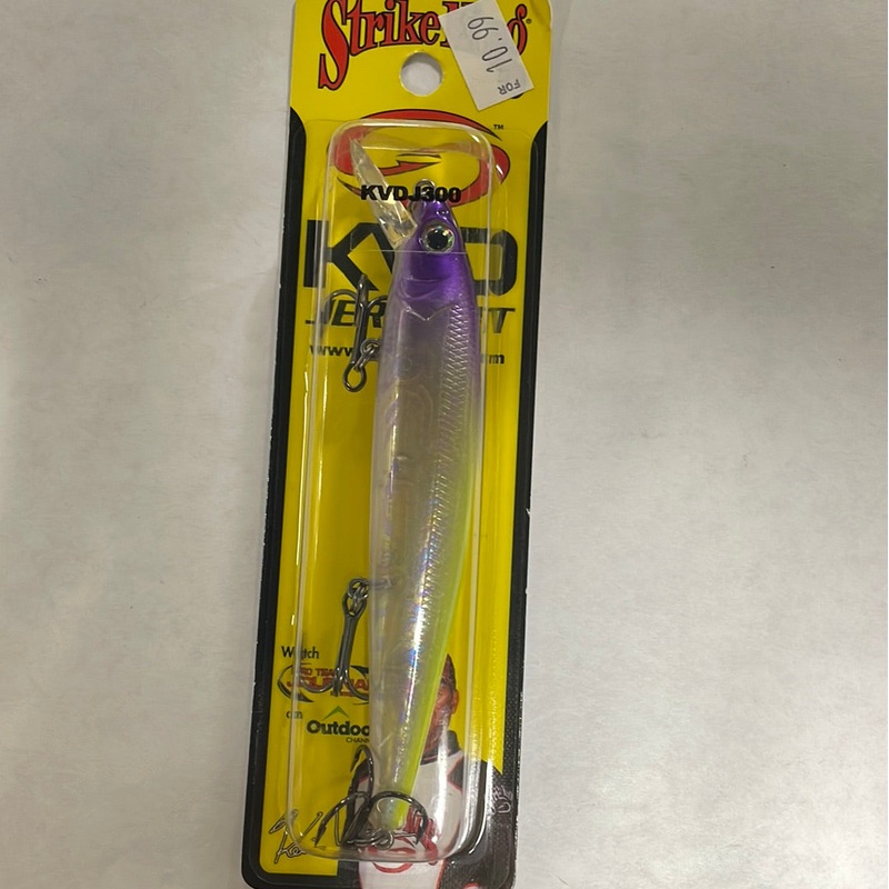Strike King KVD Jerkbait Pro Purple Headed Hammer
