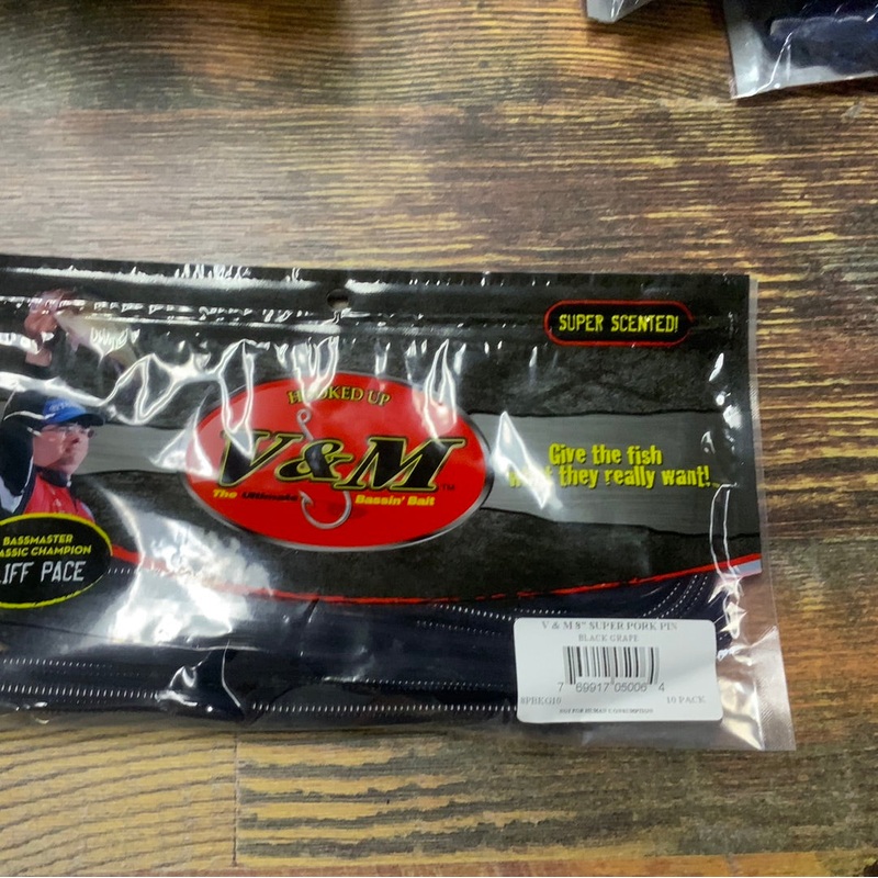 V&M Super Pork Pin 8″ Black Grape