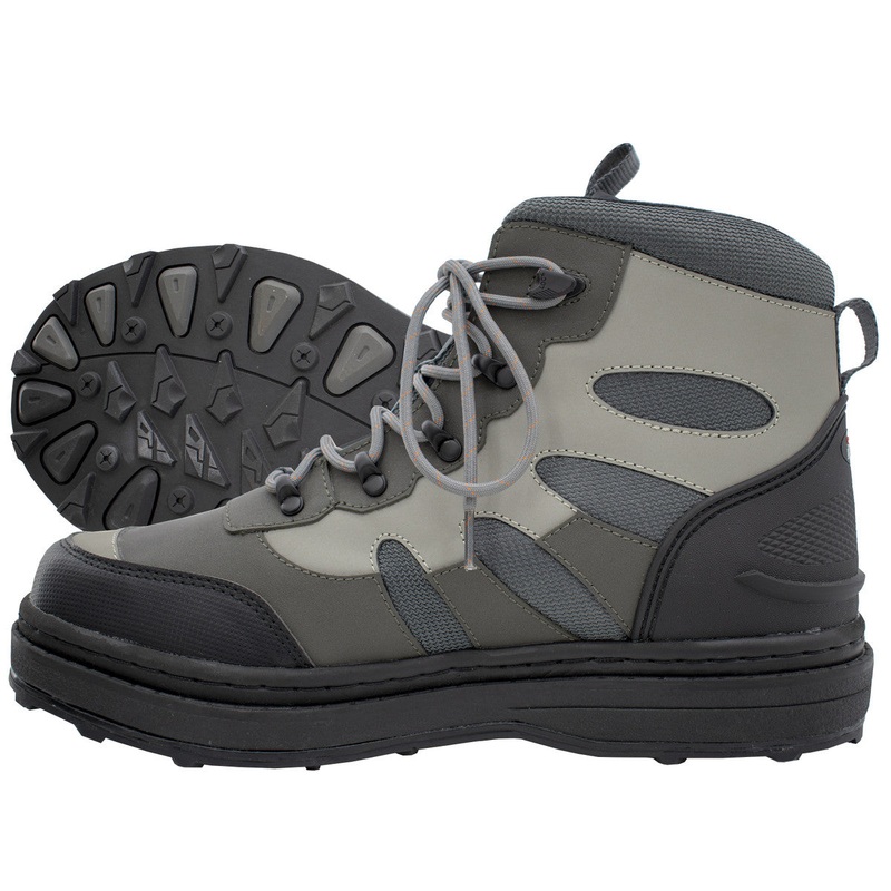 Frogg Toggs Men’s Pilot II Wading Shoe, Cleated, Khaki/Black