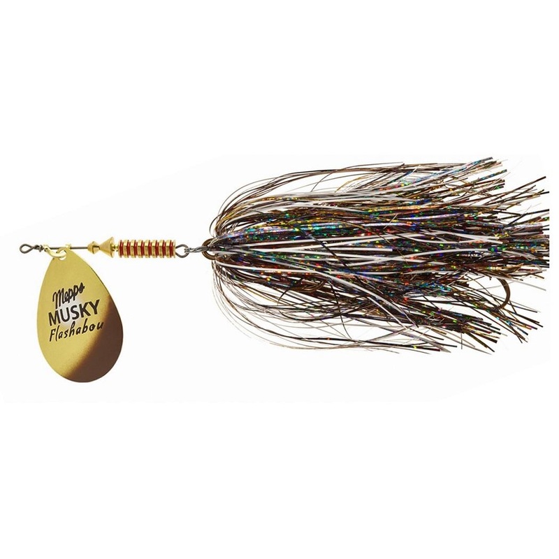 Mepps Musky Flashabou Baitfish Series Bucktail – Single Blade