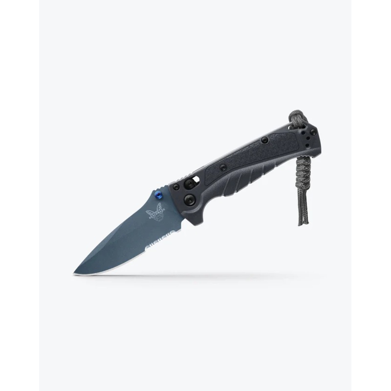 Mini Adira | Tempest Gray | Drop Point Serrated