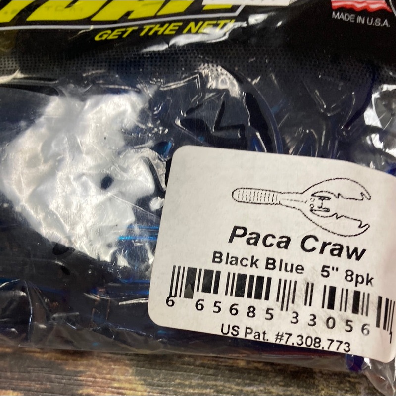 Net Bait Paca Craw 5 Black Blue