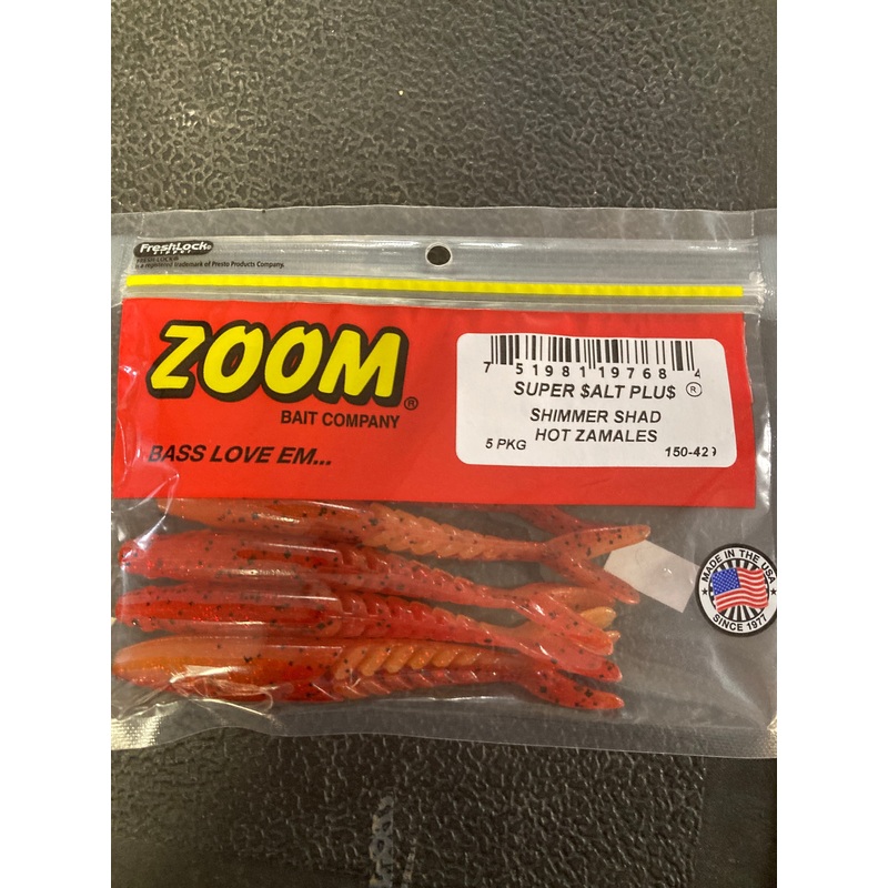 Zoom Shimmer Shad – Hot Zamales