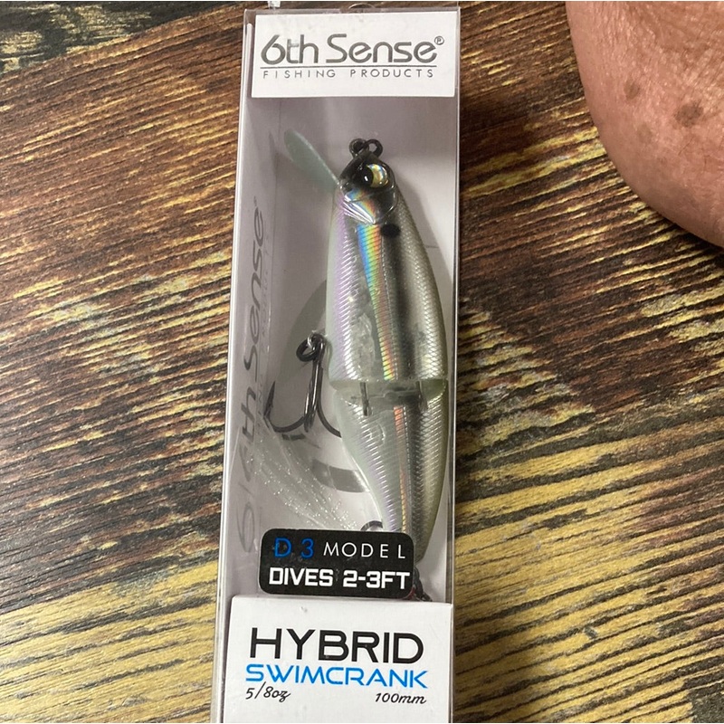 6th Sense Hybrid Swimcrank 5/8 oz. Shad Burst