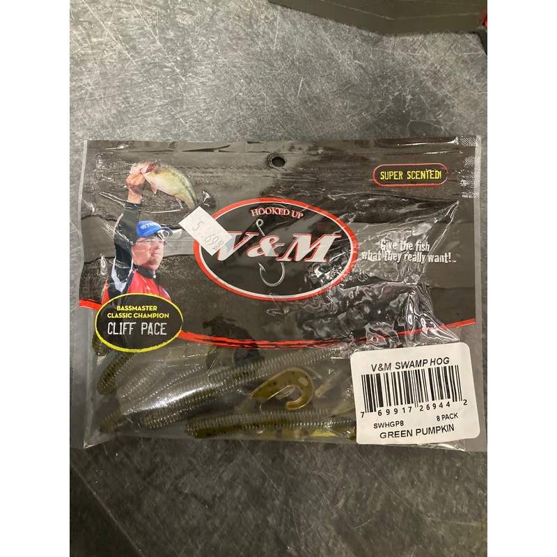 V&M Swamp Hog – Green Pumpkin