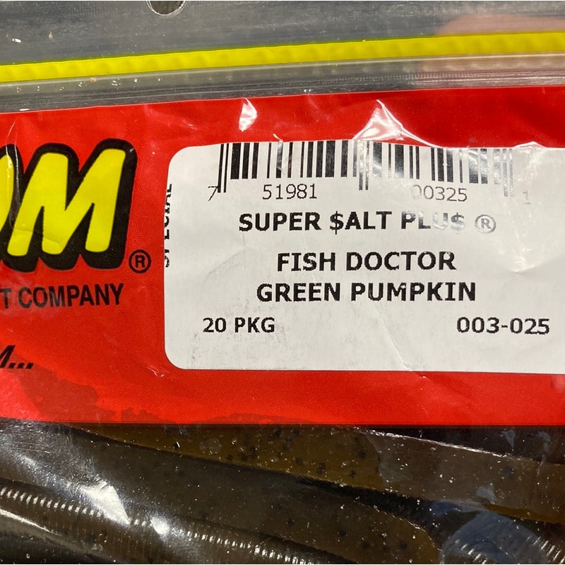 Zoom Fish Doctor – Green Pumpkin