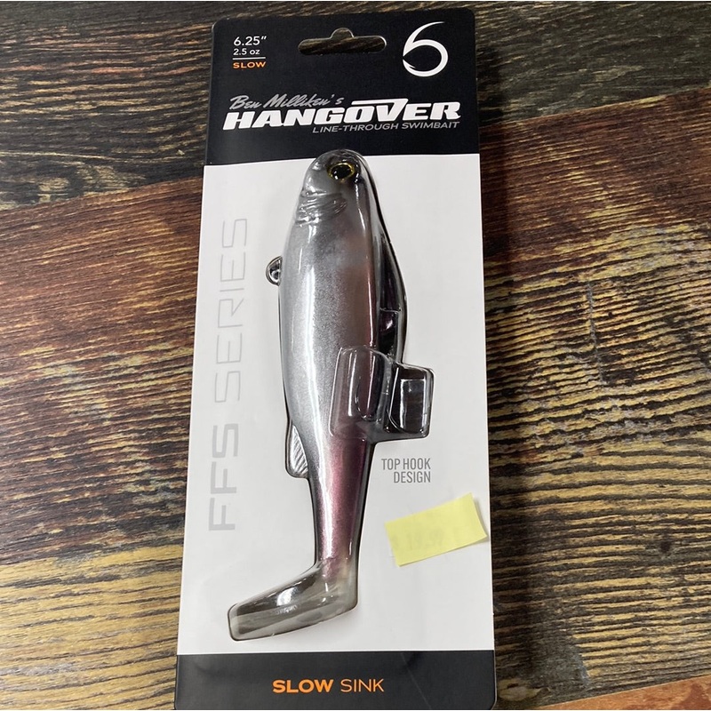 6th Sense Hangover Slow Sink 6.25″ 2.5 oz. Shad Dawn