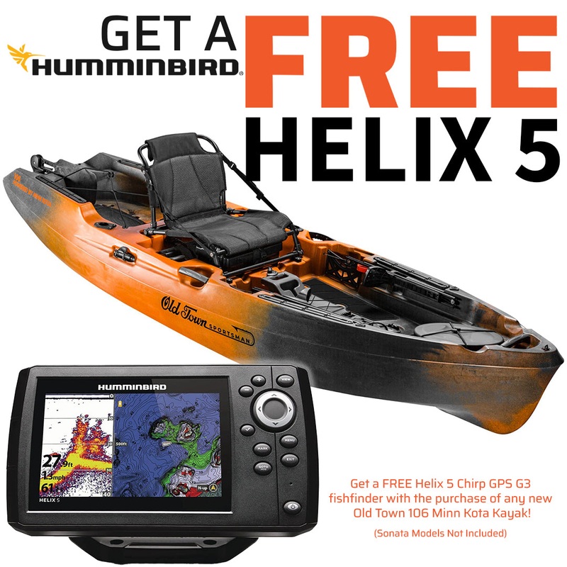 Old Town Sportsman 106 Minn Kota Kayak (MK)