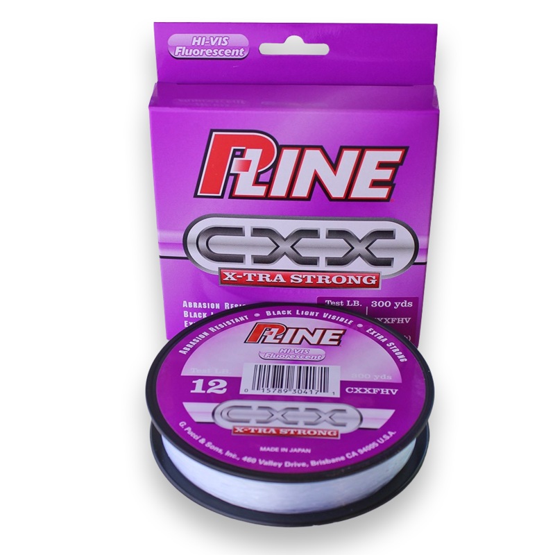 P-Line CXX X-Tra Strong 300 Yard High-Vis Fluorescent – 10 to 30 Pound Test