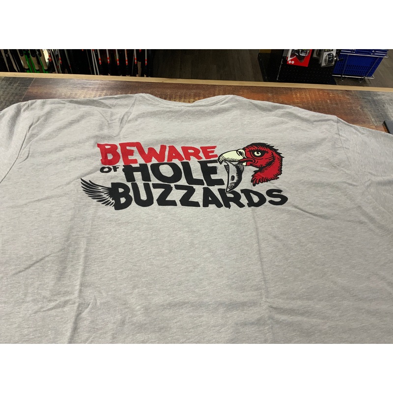 6th Sense T Shirt Beware of Hole Buzzards – XL