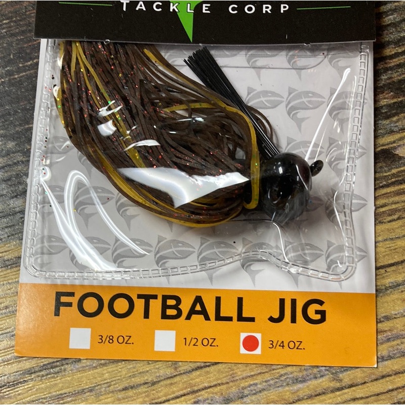 Freedom Football jig 3/4 oz. Texas Craw