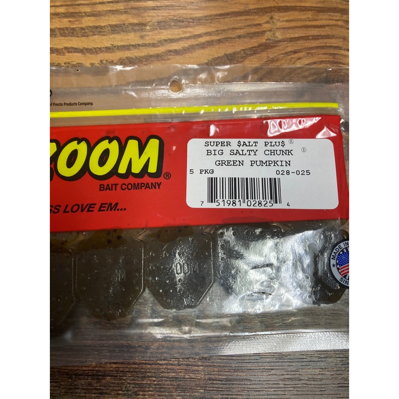 Zoom Big Salty Chunk – Green Pumpkin