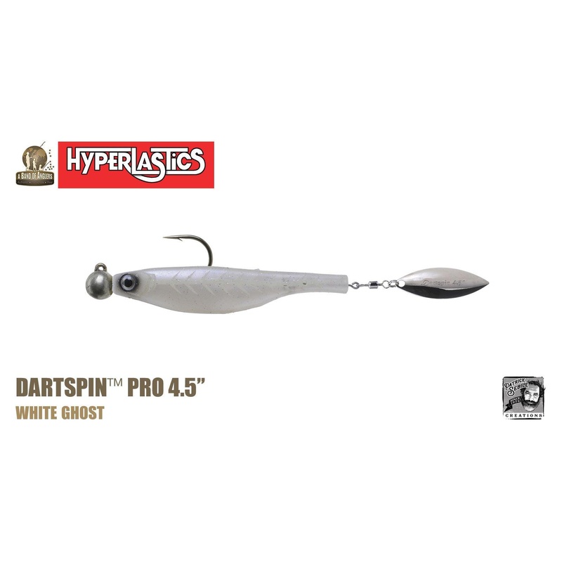 Hyperlastics Dartspin Pro Lures (Rigged Jighead Ver.)