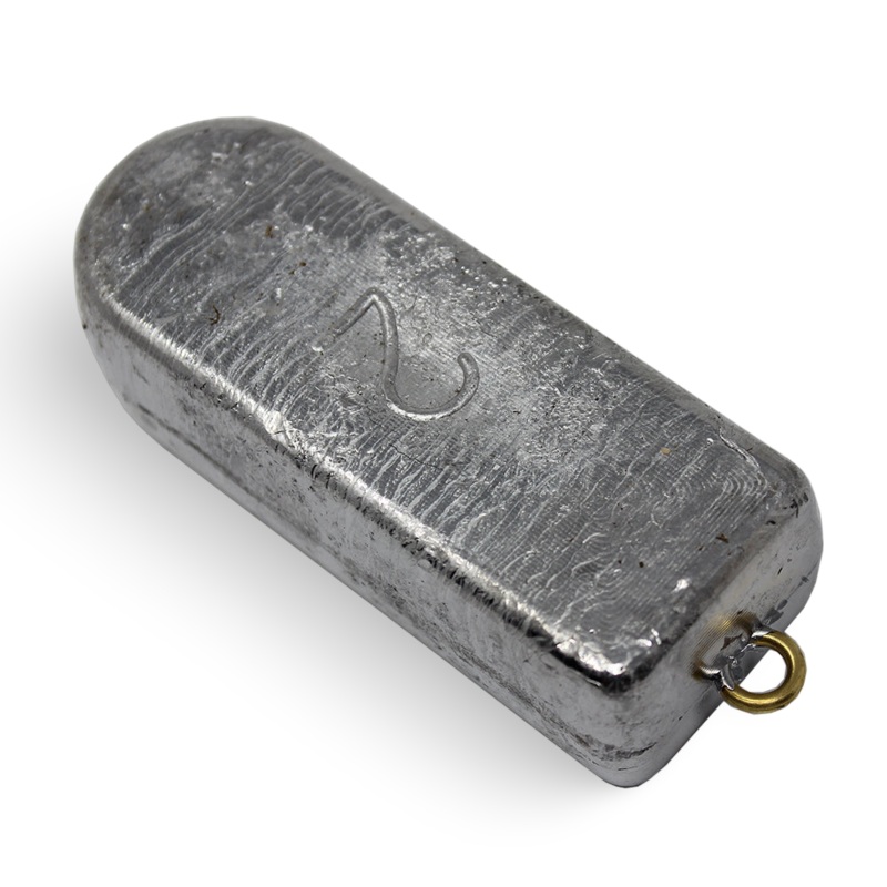 Lead Square Halibut Weight