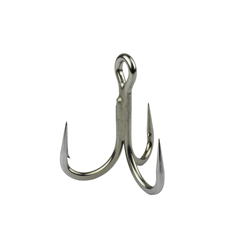 Mustad Jaw Lok 4X Strong Inline Treble Hook