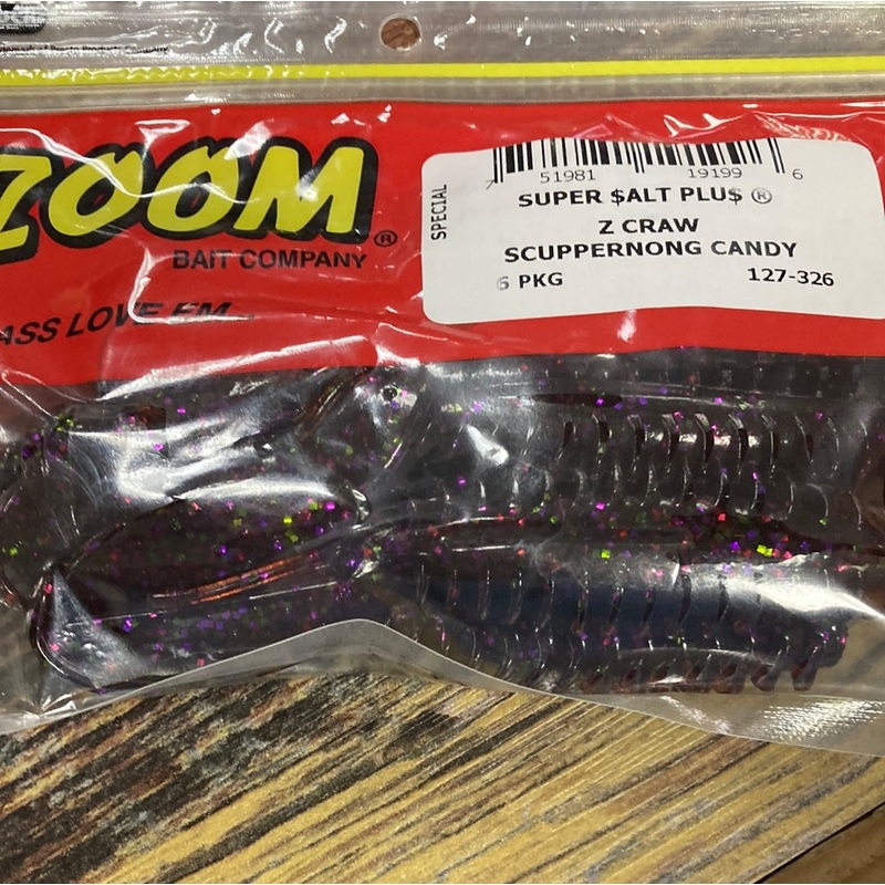 Zoom Z Craw – Scuppernong Candy
