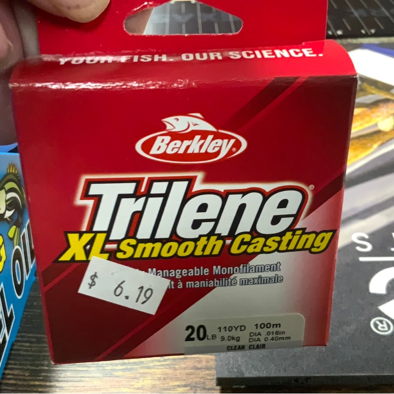 Berkley Trilene 20 lb. 110 yd – Clear