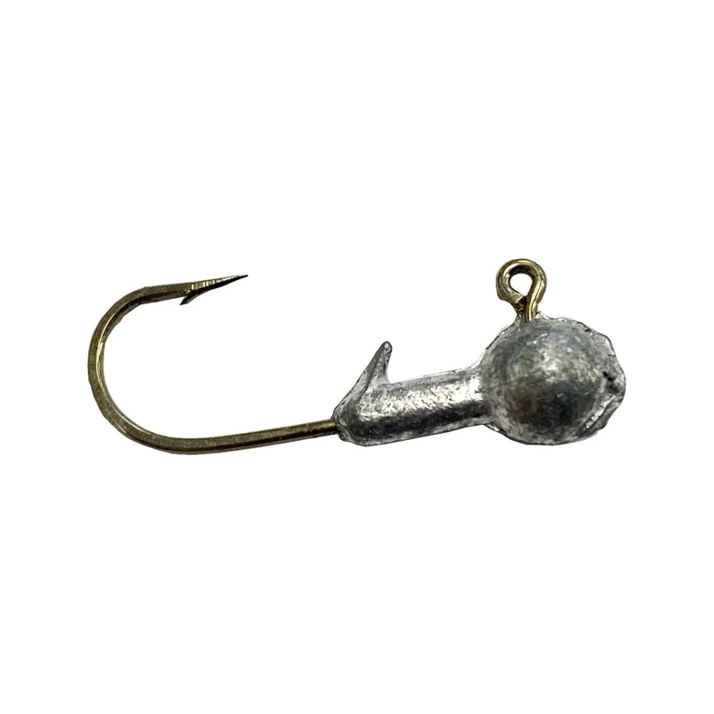 Head Hunter Round Ball Head Jig Head 1/16oz (10 Pk)