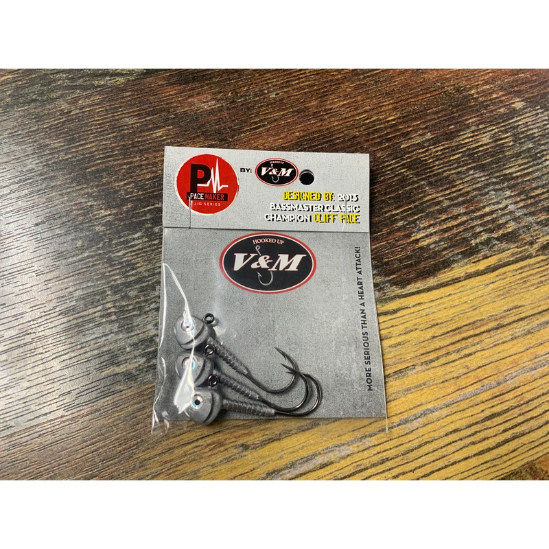 V&M Sonar Lockdown Minnow Head 3/8 oz. Lead