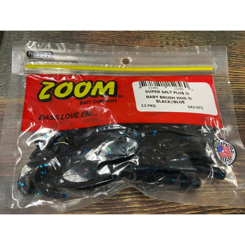 Zoom Baby Brush Hog – Black/Blue
