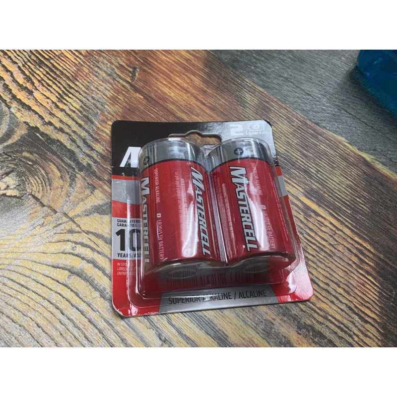 Mastercell D Cell Batteries