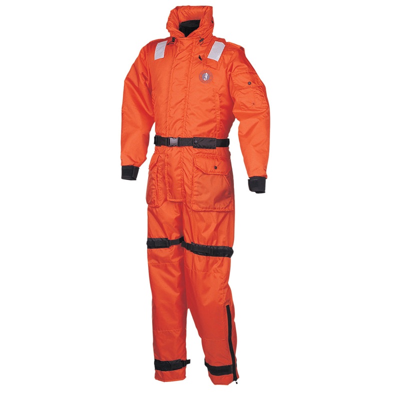 Mustang Deluxe Anti-Exposure Coverall  Work Suit – Orange – XXL [MS2175-2-XXL-206]
