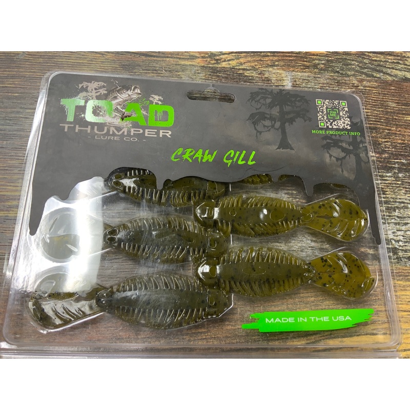 Toad Thumper Craw Gill – Green Pumpkin
