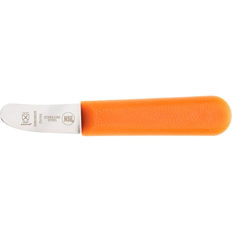 MERCER SPORT Orange Sport Handle 2″ Scallop Knife