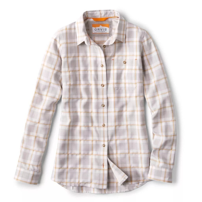 Orvis Womens Long-Sleeved Tech Chambray Work Shirt