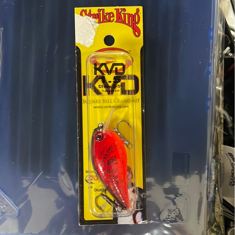 Strike King KVD 1.5 Dives 3-5 Chili Craw