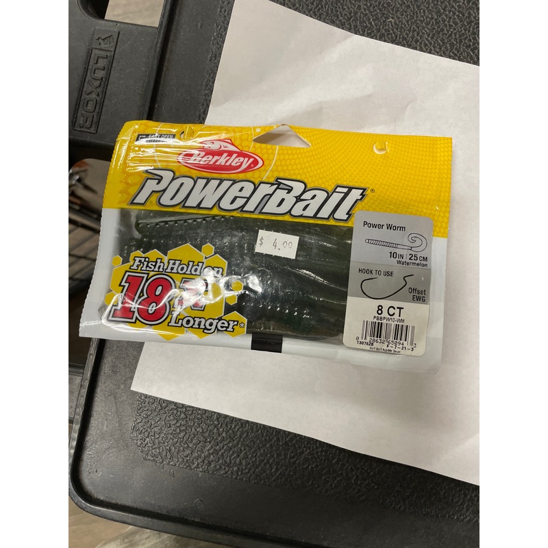 Berkley Power Worm 10 Watermelon