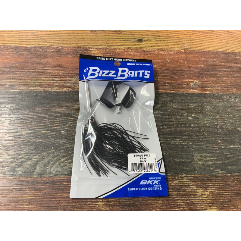 Bizz Baits Single Buzz 3/8 oz. Black