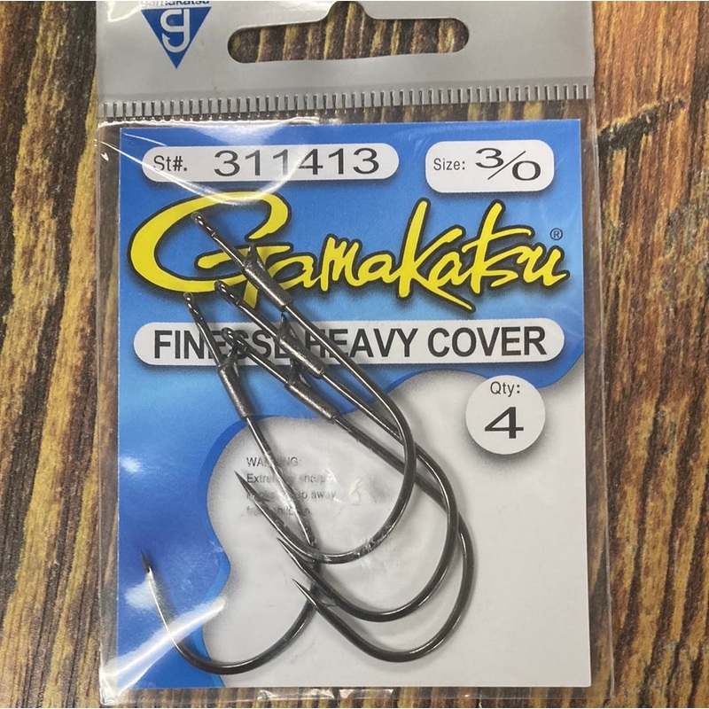 Gamakatsu Finesse Heavy Cover Hook 3/0