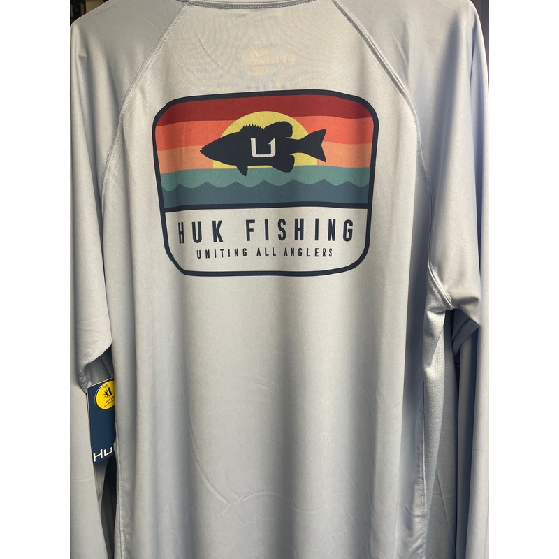 HUK Sunset Bass Pursuit LS Med