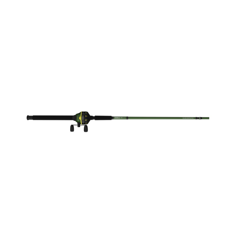 Zebco 606 Big Cat Telescopic Sppincast Combo with Eagle Claw Tackle