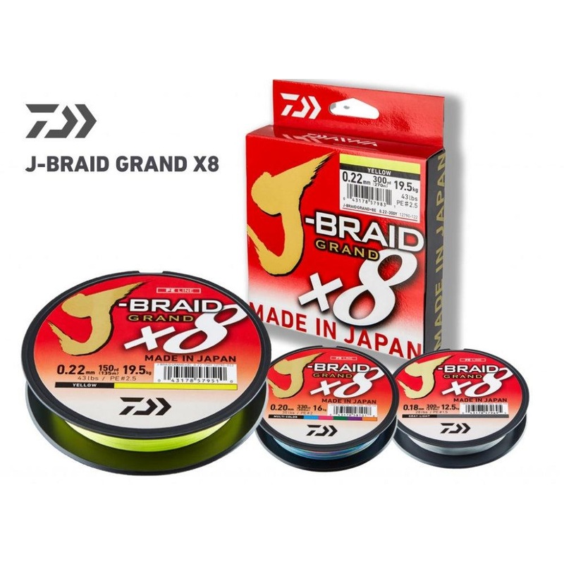 DAIWA J-Braid x8 Grand 3000yards