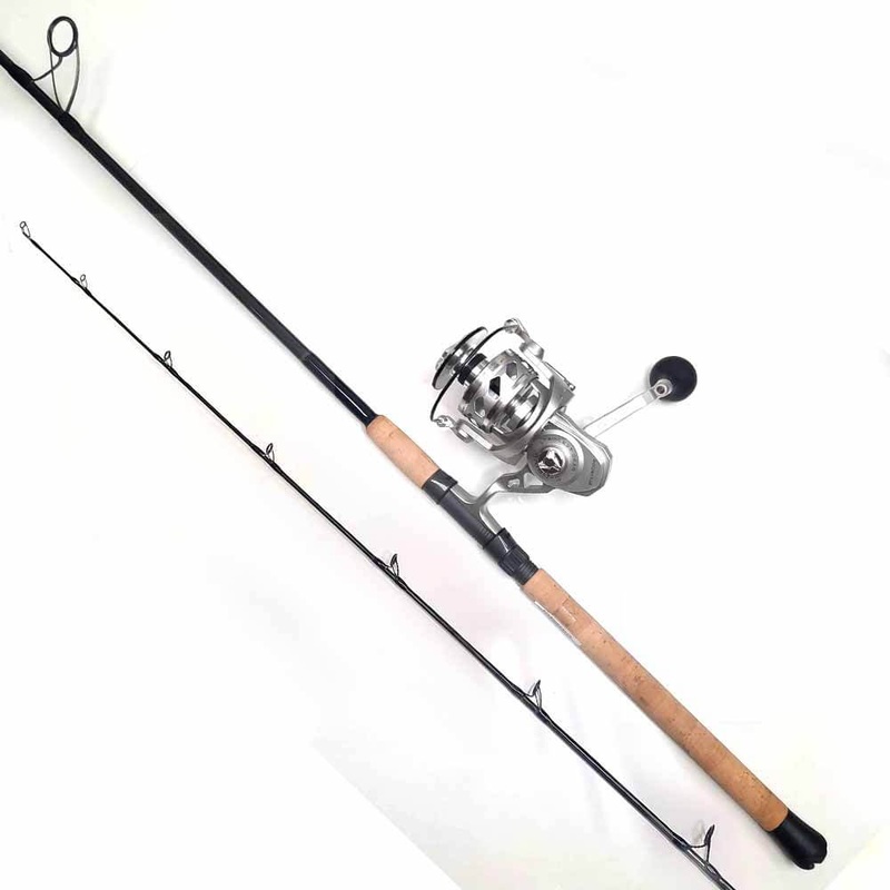 Tsunami SaltX II 8000 Reel and Capt. Harry’s CHSC820 Spinning Combo