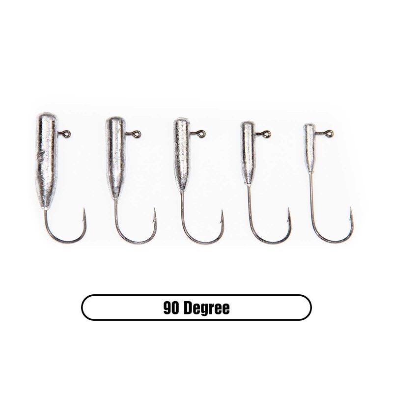 X Zone Tube 90 Degree Jig Heads