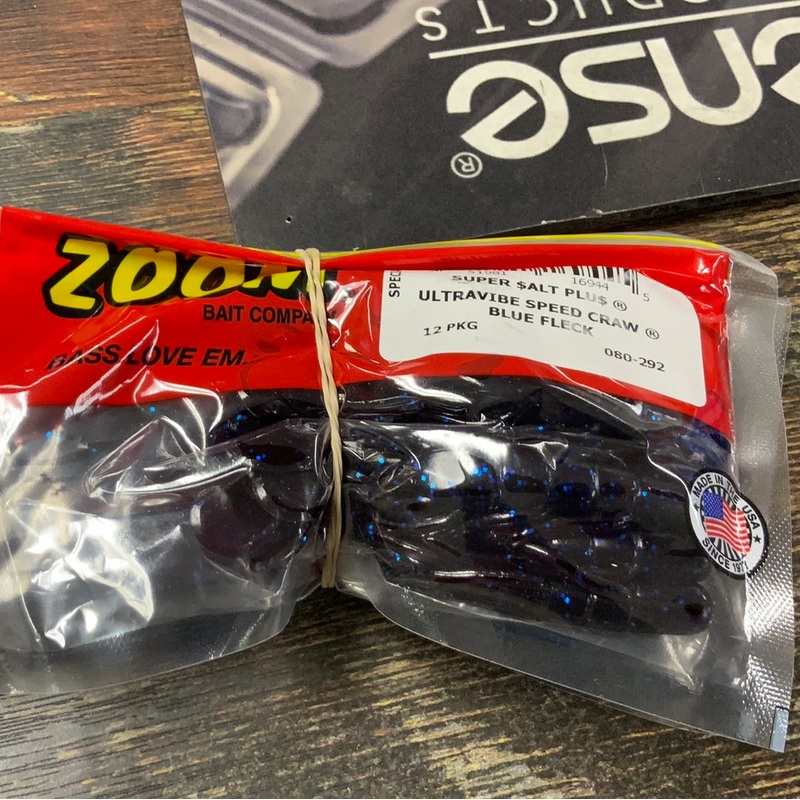 Zoom U-V Speed Craw – Blue Flk