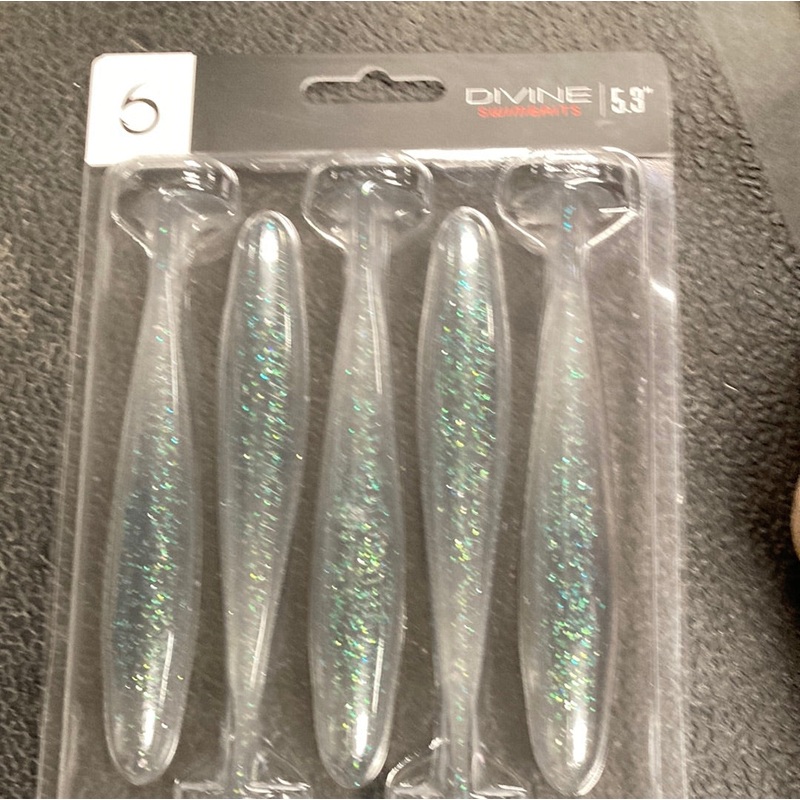 6th Sense Divine Swimbaits 5.3 Clearwater Rose