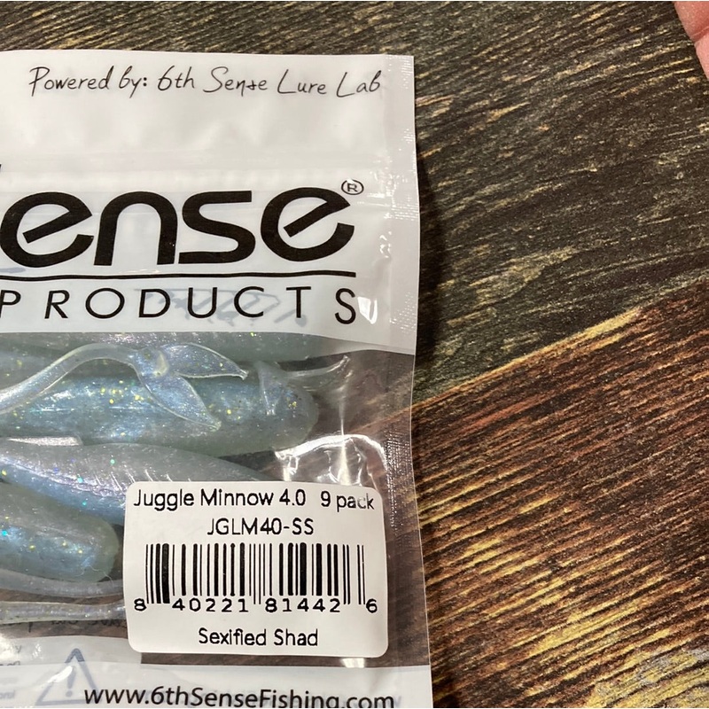 6th Sense Juggle Minnow 4″ Sexified Shad
