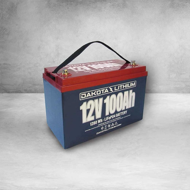 Dakota Lithium | 12V 100Ah Deep Cycle Marine & Solar Battery