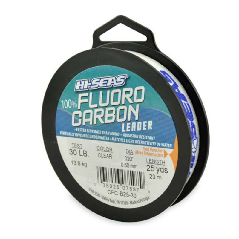 Hi Seas Fluorocarbon Leader Material (6#-30#)