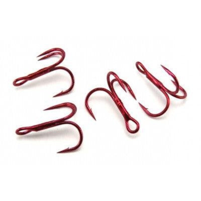 Owner ST-36 Red Treble Hooks 5636