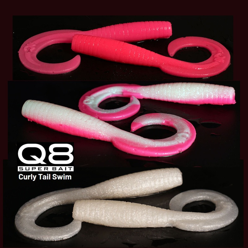 Q8 Super Bait Curly Tail Swim