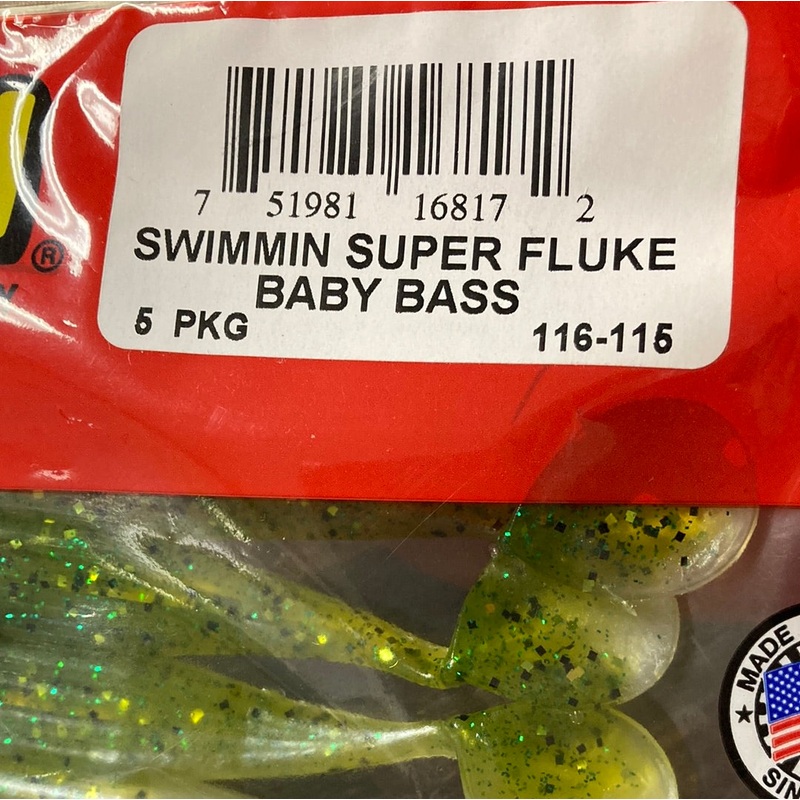 Zoom Swimmin Super Fluke – Baby Bass