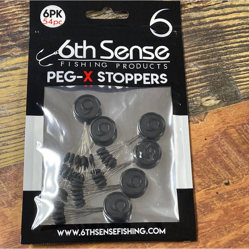 6th Sense Peg X Stoppers – Black